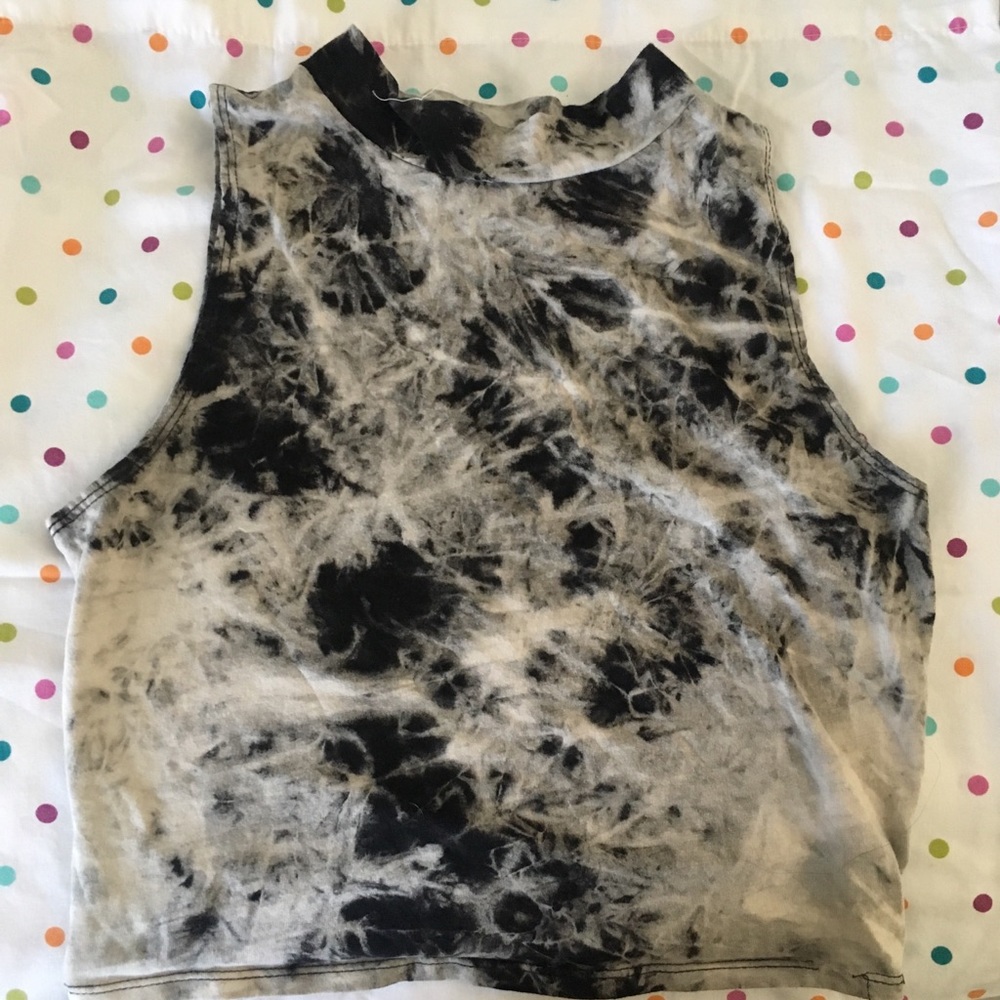 Acid Wash Crop Top